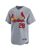 Nike Men's Nolan Arenado Gray St. Louis Cardinals Away Limited Player Jersey