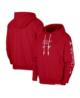 Nike Men's Red Chicago Bulls Authentic Performance Pullover Hoodie