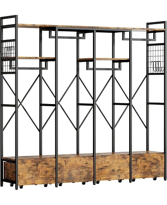 Garment Racks and Storage Shelves, Heavy Duty Clothes Rack