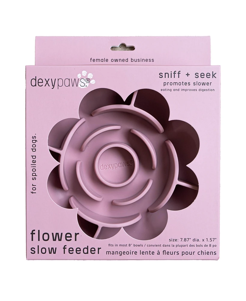 Flower Slow Feeder: Blush Pink