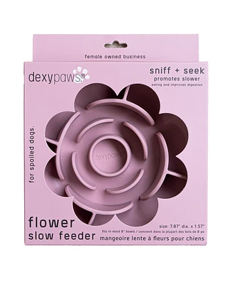 Flower Slow Feeder: Blush Pink