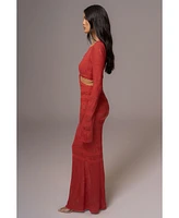 Jluxlabel Women's Blossom Haven Maxi Dress