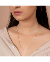 Bling Jewelry Flexible Strong 1.5MM Gold Plated .925 Sterling Silver Magic 8-Sided Snake Chain Necklace