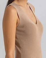 Pietro Brunelli Milano Women's Slim-Fit V-Neck Side Slit Dress Dalia