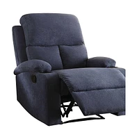 Modern Linen Upholstered Recliner for Home or Office Use