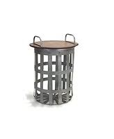Round Accent Table – Minimalist and Durable Construction