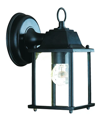 Hanging Glass Lantern Wall Light for Porch and Entryway Decor
