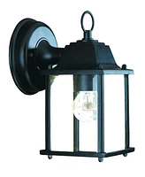 Hanging Glass Lantern Wall Light for Porch and Entryway Decor