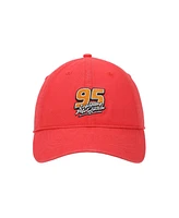 Disney Men's Pixar Cars Lightning McQueen 95 Red Unstructured Baseball Cap
