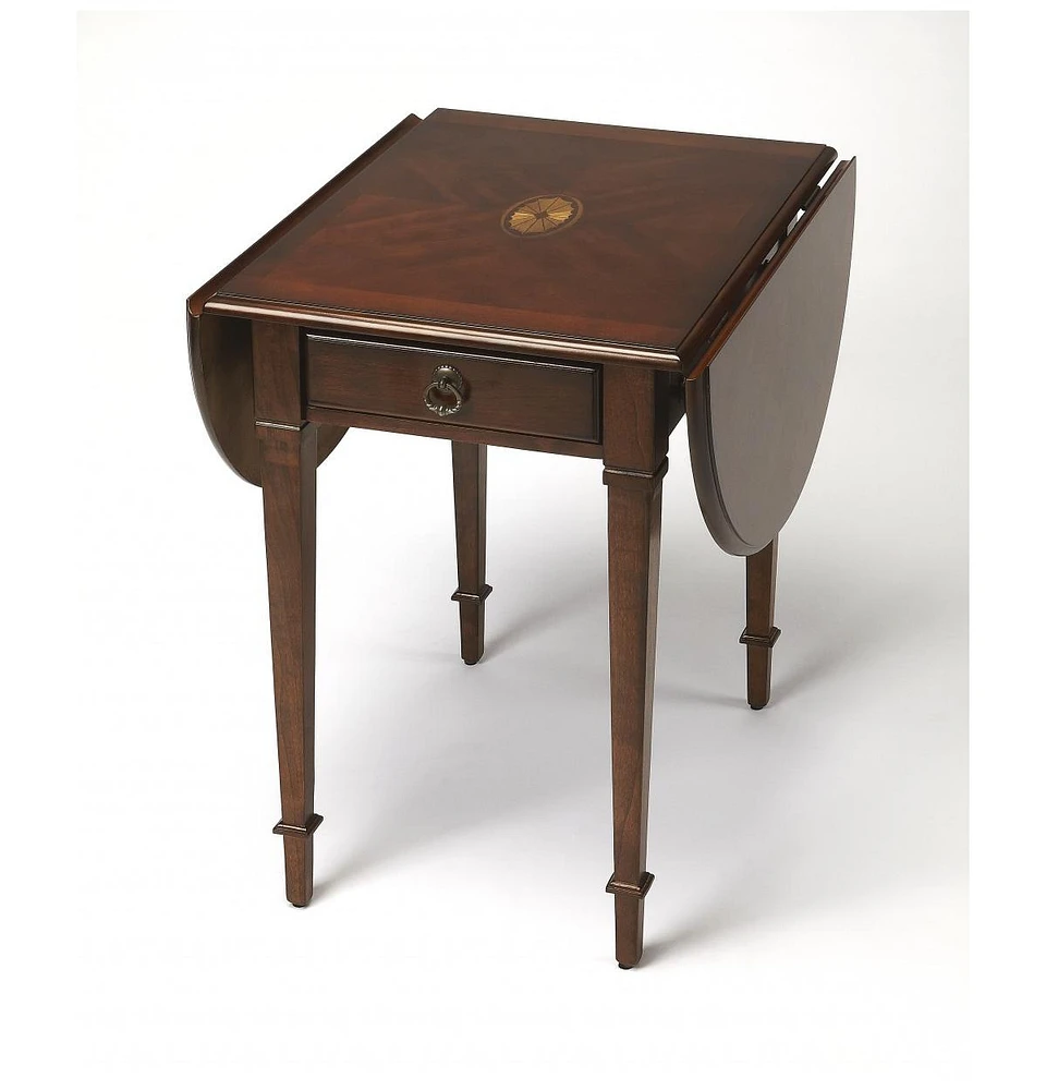 Traditional Drop Leaf Table for Dining Room or Kitchen Space