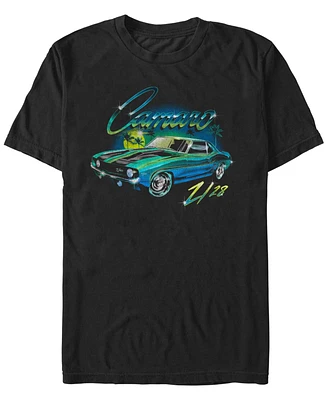 Fifth Sun Men's Brushed Camaro Simple Short Sleeve T-Shirt