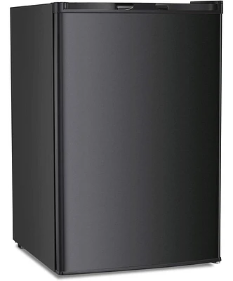 Cowsar Upright Freezer 3.0 Cu.ft, Compact Mini Freezer with Reversible Single Door, Temperature Control, Removable Shelves, Small freezer Stainless St