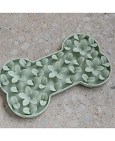 Enrichment Snuffle Mat: Sage Green Bone