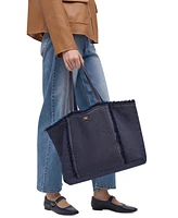 Sam Edelman Irina Denim Reversible Tote Bag