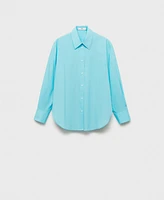 Mango Women's Oversize Poplin Shirt