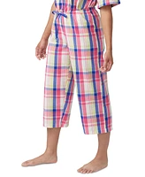 Hue Women's Seersucker Capri Pajama Pants