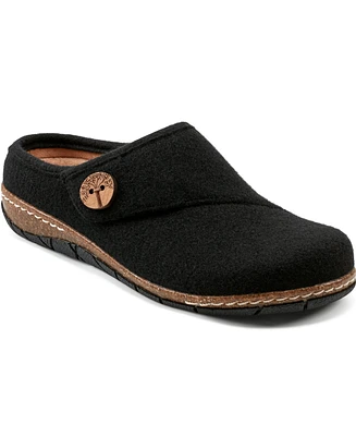 Earth Women's Ezra Button Wrap Slip-On Clogs