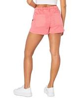 Roxy Juniors' Lil Trooper Drawstring Mid-Rise Shorts