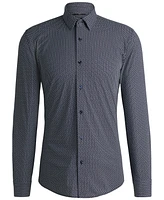 Boss by Hugo Men's Slim-Fit Performance Dress Shirt