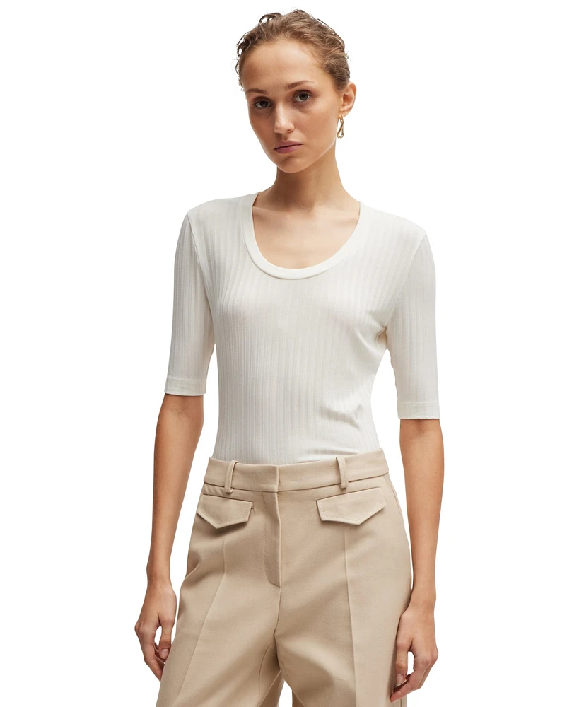 Boss by Hugo Women's Scoop-Neck Top