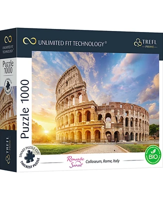 Trefl Prime 1000 Piece Puzzle - Romantic Sunset: Colloseum, Rome, Italy