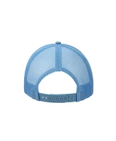 No Cap Blue & White Foam Trucker Hat