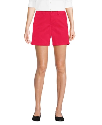 Lands' End Women's Classic 7" Chino Shorts