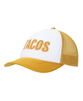 Tacos White & Mustard Foam Trucker Hat