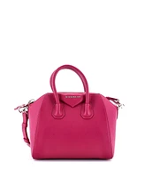 Pre-Owned Givenchy Mini Antigona Bag Leather