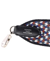 Pre-Owned Hermes 50 Sangle Zigzag Shoulder Strap Cavale Canvas