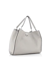 Pre-Owned Salvatore Ferragamo Large Trifolio Tote Leather