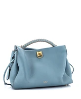 Pre-Owned Mulberry Medium Iris Shoulder Bag Leather with Braided Detail