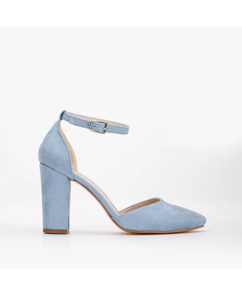 Gisele High Block Heel Pumps