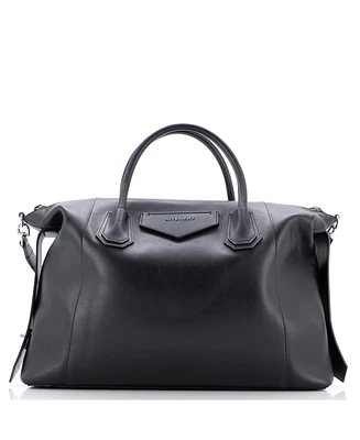 Pre-Owned Givenchy Antigona Soft Bag Leather