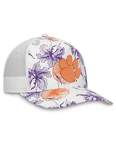 Top of the World Women's White Clemson Tigers Allure Adjustable Hat
