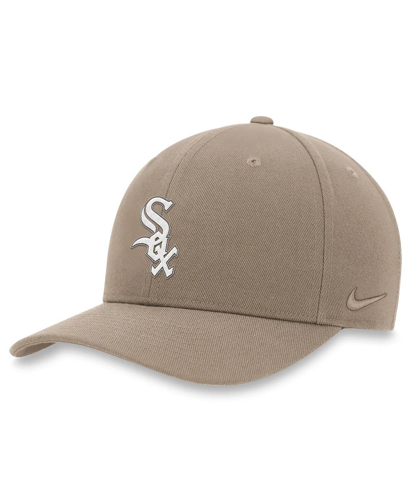 Nike Men's Khaki Chicago White Sox Club Performance Adjustable Hat