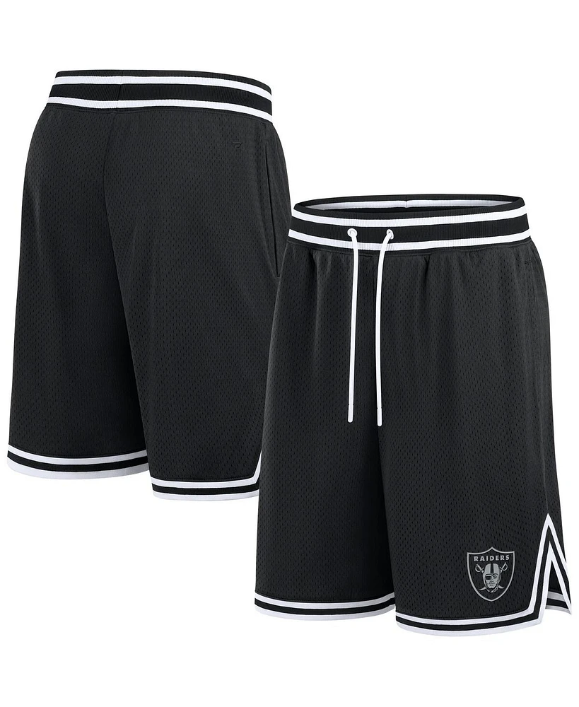 Fanatics Men's Black Las Vegas Raiders Elements Future Ground Shorts