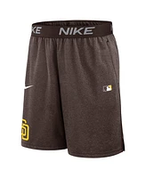 Nike Men's Brown San Diego Padres Authentic Collection Performance Knit Shorts