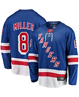 Fanatics Men's J.t. Miller Blue New York Rangers Home Breakaway Jersey