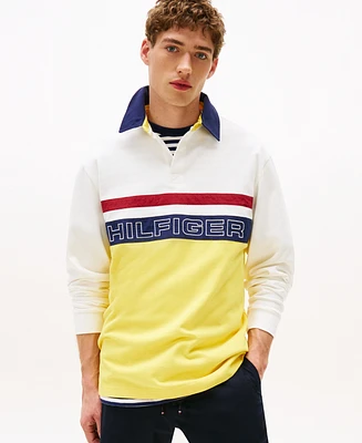 Tommy Hilfiger Men's Long Sleeve Sailing Rugby Shirt