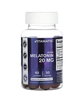 Vitamatic Nutrition Melatonin Natural Strawberry 20 mg