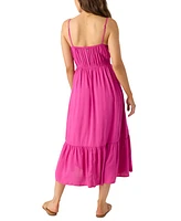 O'Neill Juniors' Pilar Woven Sleeveless Tiered Midi Dress
