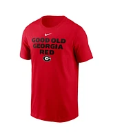 Nike Men's Red Georgia Bulldogs Local Campus T-Shirt
