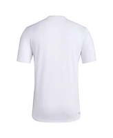 Adidas Men's White Mississippi State Bulldogs Strategy Pre-Game T-Shirt