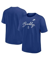 Nike Men's Royal Brooklyn Dodgers Cooperstown Max90 T-Shirt