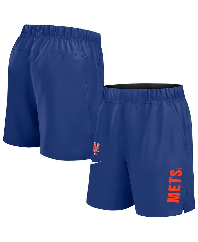 Nike Men's Royal New York Mets Woven Victory Performance Shorts