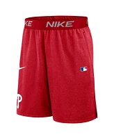 Nike Men's Red Philadelphia Phillies Authentic Collection Performance Knit Shorts