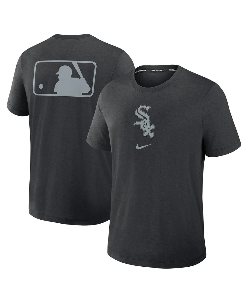 Nike Men's Black Chicago White Sox Authentic Collection Early Work Tri-Blend Performance T-Shirt