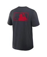 Nike Men's Navy Minnesota Twins Authentic Collection Early Work Tri-Blend Performance T-Shirt