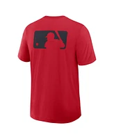Nike Men's Red Minnesota Twins Authentic Collection Early Work Tri-Blend Performance T-Shirt